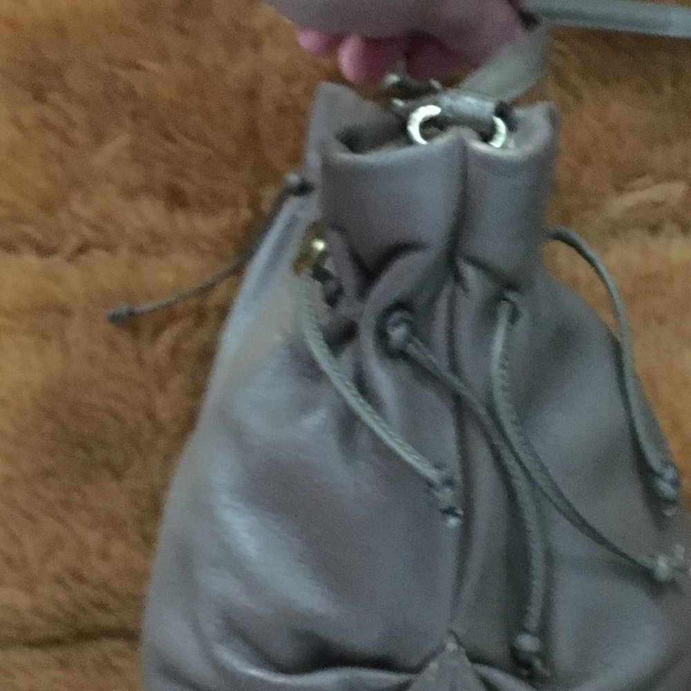 Vintage Etienne Aigner Taupe Shoulder Bag - Picture 5 of 11